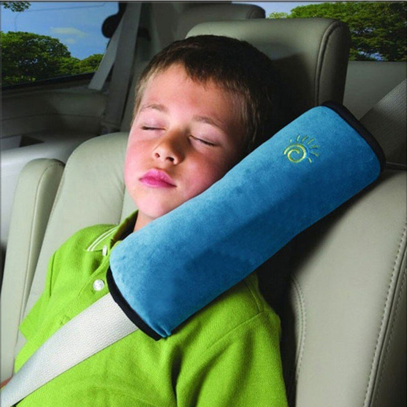 CORREA DE SEGURIDAD PARA BEBES Y NIÑOS DE ALTA CALIDAD - CINTURONES DE SEGURIDAD PARA AUTOMOVILES - ALMOHADA - PROTECCION PARA  LOS HOMBROS - TELA DE MICROGAMUZA CON ESTILO PARA AUTOMOVILES