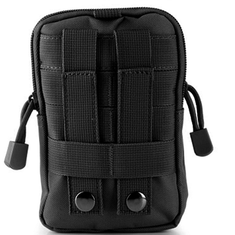 BOLSA TACTICA PARA HOMBRE PARA EXTERIORES - CON CLIP PARA CINTURON DE TELEFONOS - FUNDA DE TRANSPORTE PARA TELEFONO INTELIGENTE